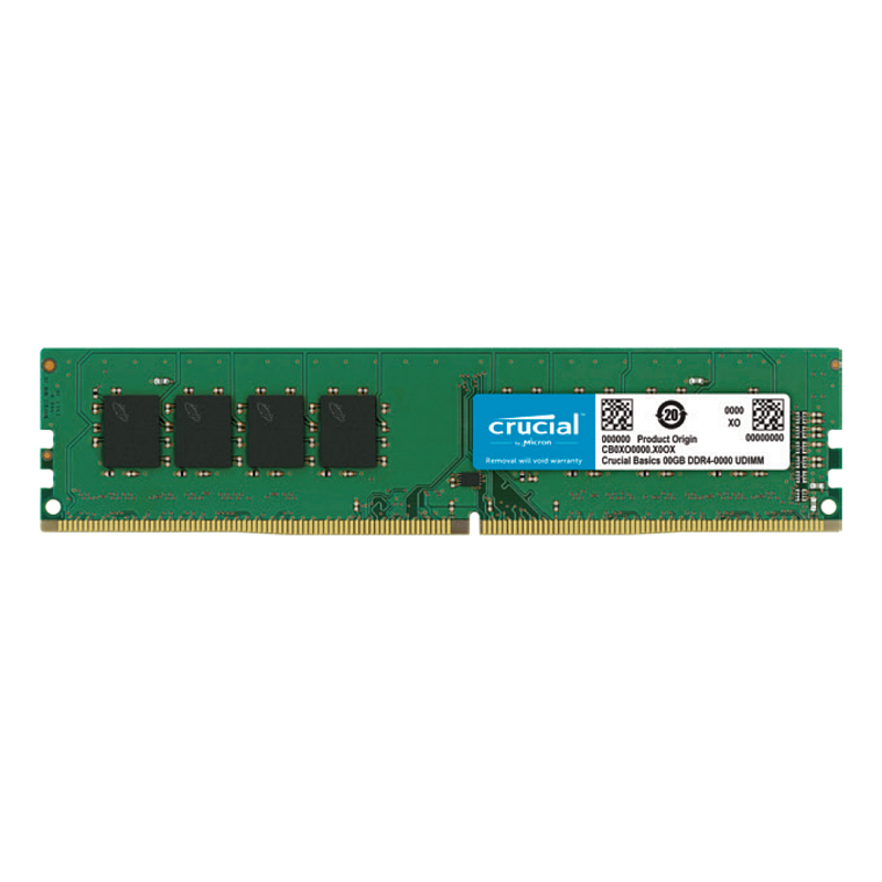 Crucial CB8GU3200 Speichermodul 4 GB 1 x 4 GB DDR4 3200 MT/s 288-pin DIMM