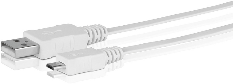 SPEEDLINK SL-1700-WE USB Kabel USB 2.0 1 m USB A Micro-USB A Weiß