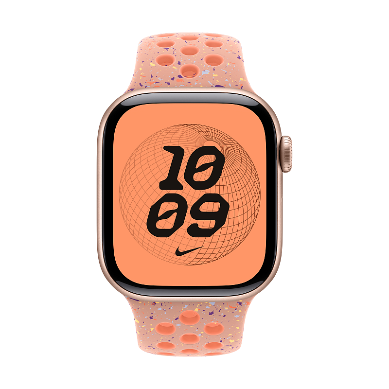 Apple MGAU4ZM/A Intelligentes tragbares Accessoire Band Pink Aluminium, Fluor-Elastomer