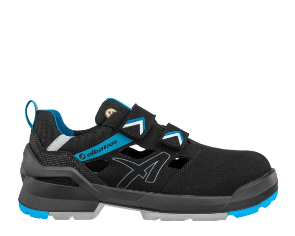 Albatros FORGE AIR BLACK/BLUE LOW Erwachsener Schwarz, Blau