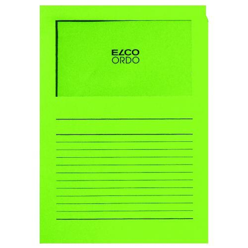 Elco Ordo Cassico 220 x 310 mm Präsentations-Mappe Papier Grün