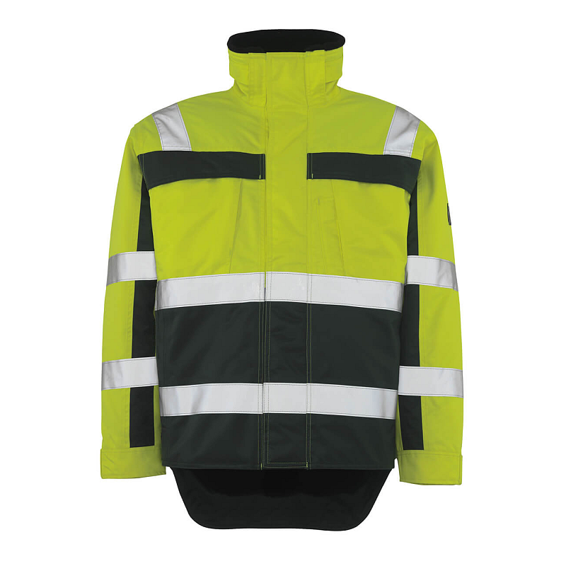 MASCOT 07223-880-1703 Jacke Schwarz, Grün, Gelb