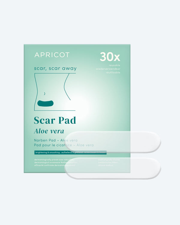 Apricot Narben Pads mit Aloe Vera