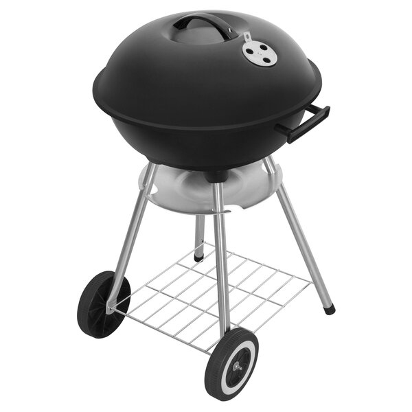 Fieldmann FZG 1009 Grill Egg Holzkohle Schwarz, Edelstahl