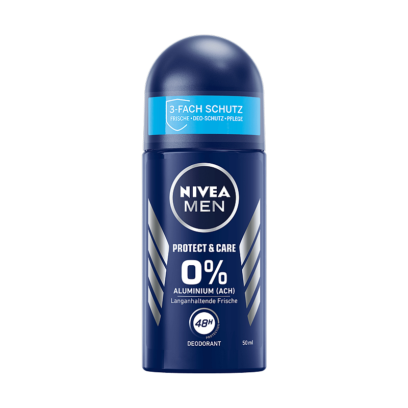 NIVEA Protect & Care Männer Roll-on Deodorant 50 ml 1 Stück(e)
