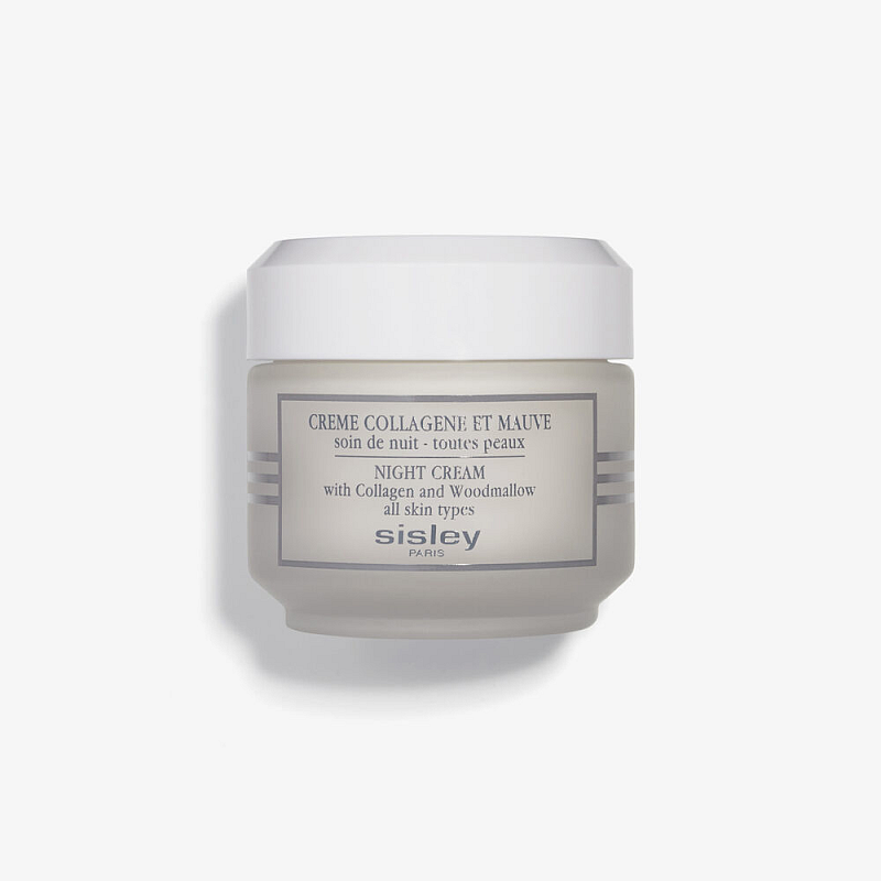 Sisley Night Cream With Collagen And Woodmallow Nachtcreme Gesicht, Hals/Nacken 50 ml
