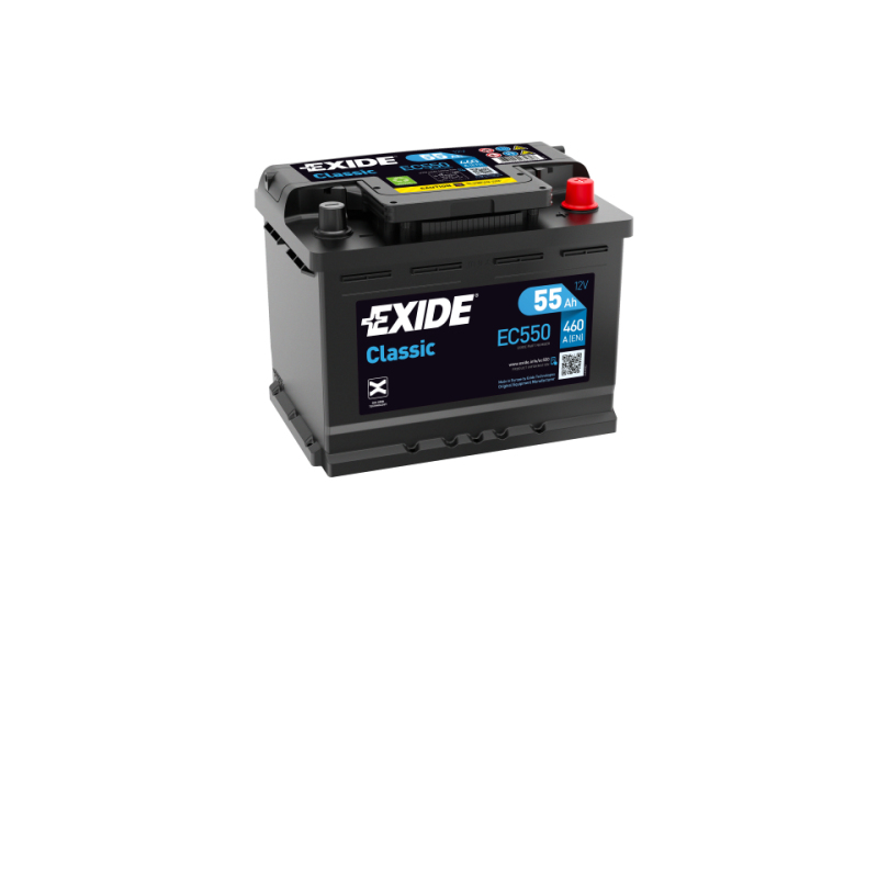 Exide Classic EC550 Fahrzeugbatterie EFB (Enhanced Flooded Battery) 55 Ah 12 V 460 A Auto