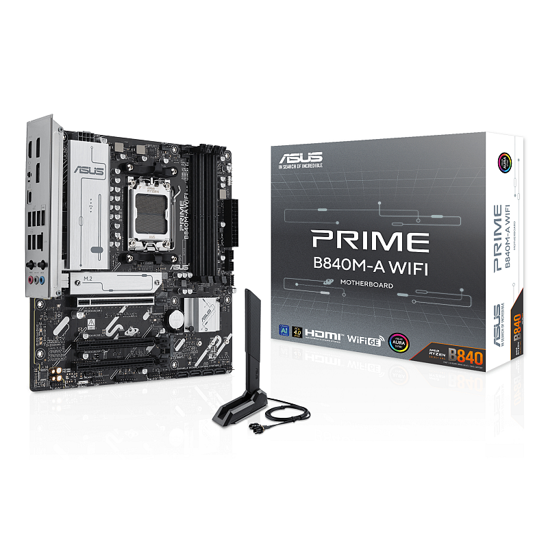 ASUS PRIME B840M-A WIFI AMD B840 Sockel AM5 micro ATX