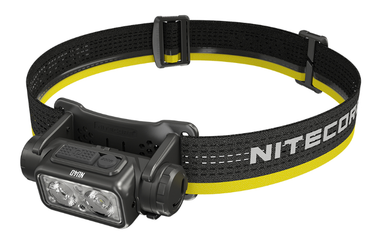 Nitecore NU40 Taschenlampe Schwarz Stirnband-Taschenlampe LED