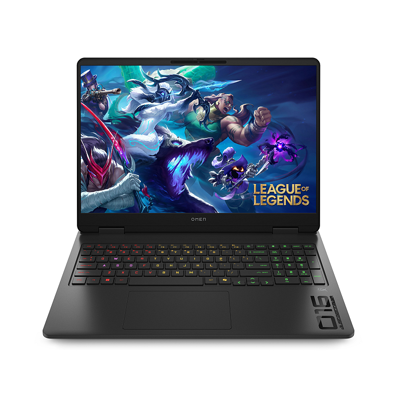 HP OMEN 16-ap0092ng AMD Ryzen™ 9 8940HX Laptop 40,6 cm (16") 2K 16 GB DDR5-SDRAM 1 TB SSD NVIDIA GeForce RTX 5070 Wi-Fi 6 (802.11ax) Windows 11 Home Schwarz