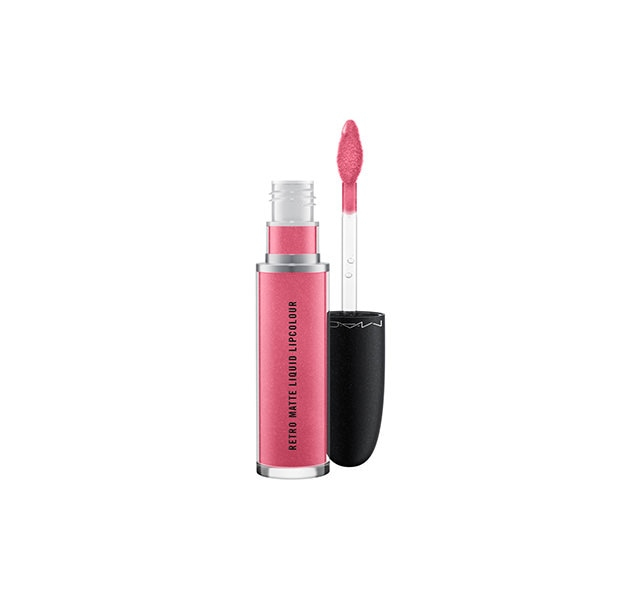 MAC Retro Matte Liquid Lipcolour Metallics 31 ml Metallic Rose Matte, Metallisiert