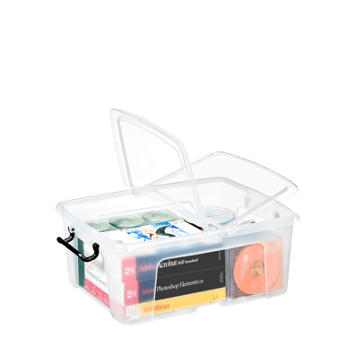 Strata HW673 Aufbewahrungsbox Rechteckig Polypropylen (PP) Transparent
