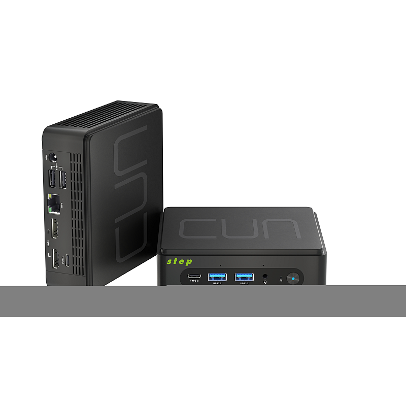 step CUN 312 Intel® Core™ i3 i3-1215U 8 GB DDR4-SDRAM 256 GB SSD Windows 11 Pro Education Mini PC Mini-PC Schwarz