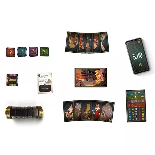 Game Factory 5 Minute Mystery Kartenspiel Kartenaustausch