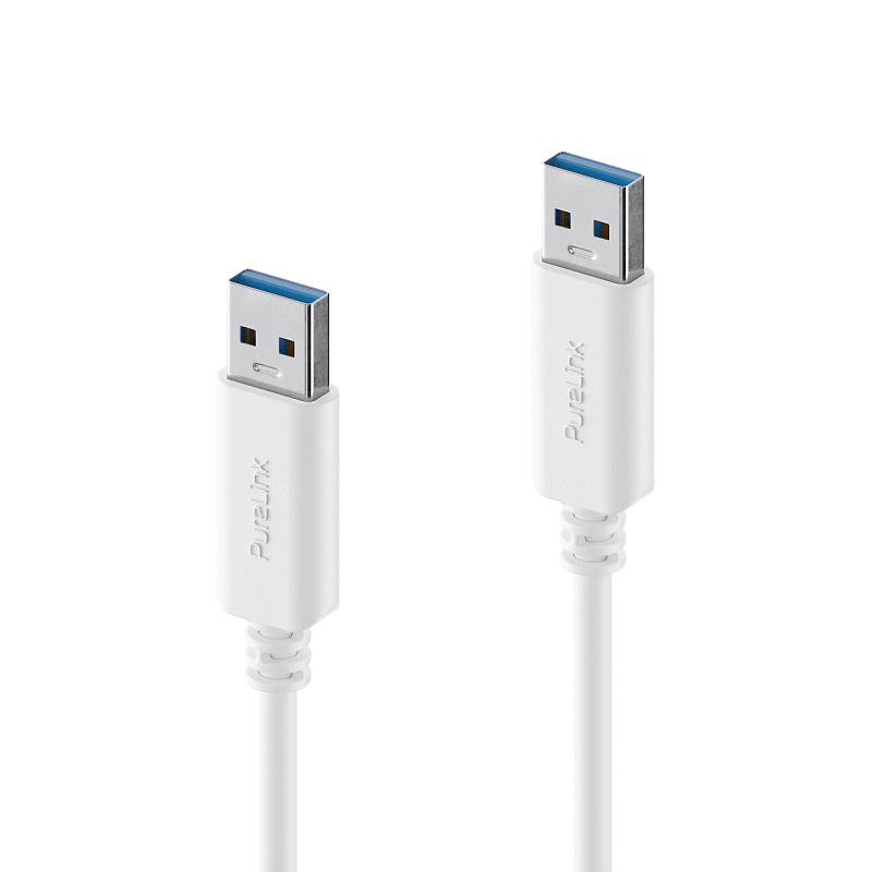 PureLink IS2410-005 USB Kabel USB 3.2 Gen 2 (3.1 Gen 2) 0,5 m USB A Weiß