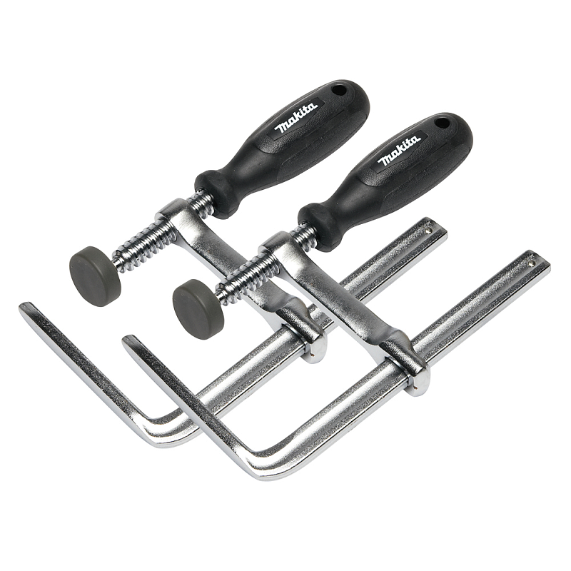 Makita 194385-5 Schraubzwinge Klemmensatz Schwarz, Metallisch