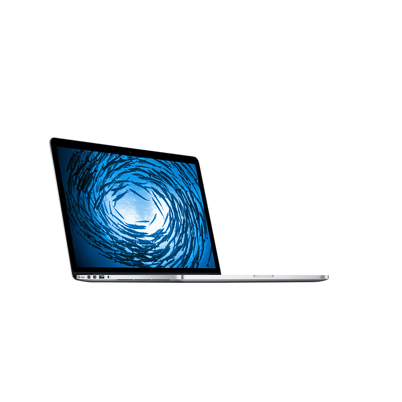 Apple MacBook Pro Intel® Core™ i7 i7-4750HQ Laptop 39,1 cm (15.4") Quad HD 8 GB DDR3-SDRAM 256 GB Flash Mac OS X Mavericks Silber