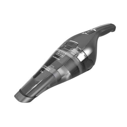 Black & Decker NVC220WC-QW Handstaubsauger Chrom, Titan, Transparent Beutellos