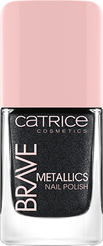 CATRICE Brave Metallics Nagellack 10,5 ml Schwarz Metallisch