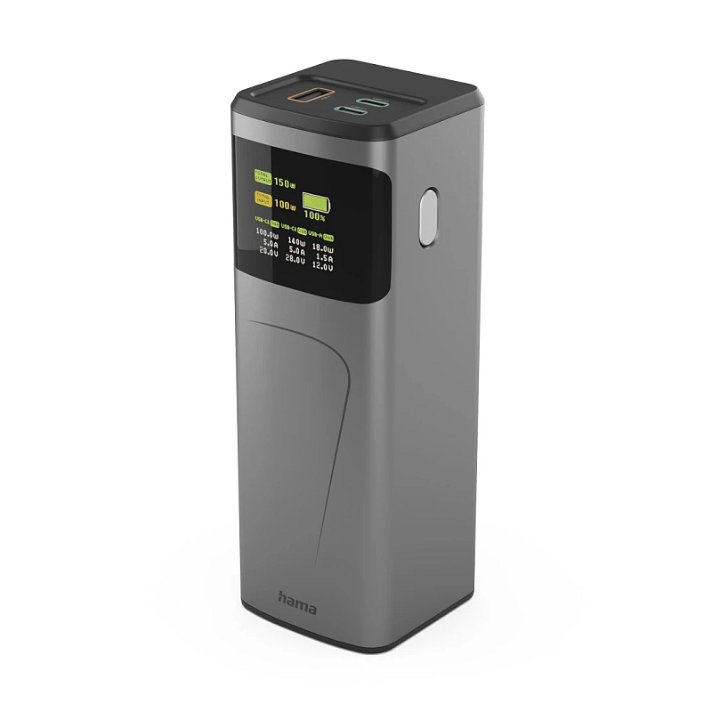 Hama High Power Lithium-Ion (Li-Ion) 24000 mAh Grau