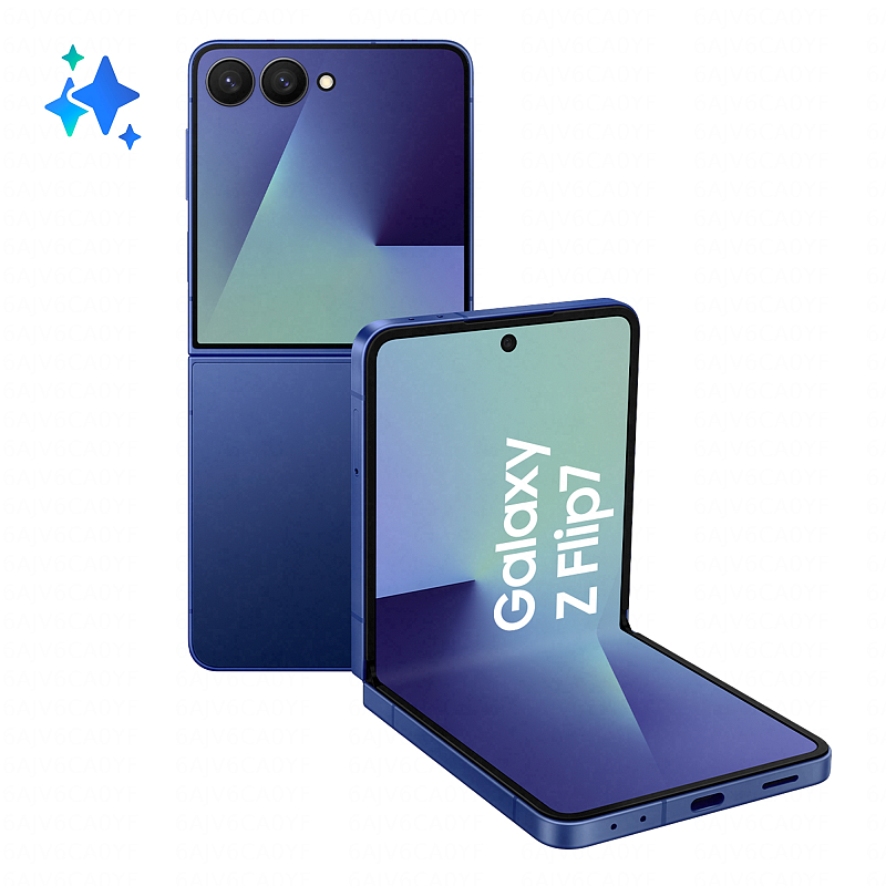 Samsung Galaxy Z Flip7 17,3 cm (6.8") 5G 12 GB 256 GB 4300 mAh Blau
