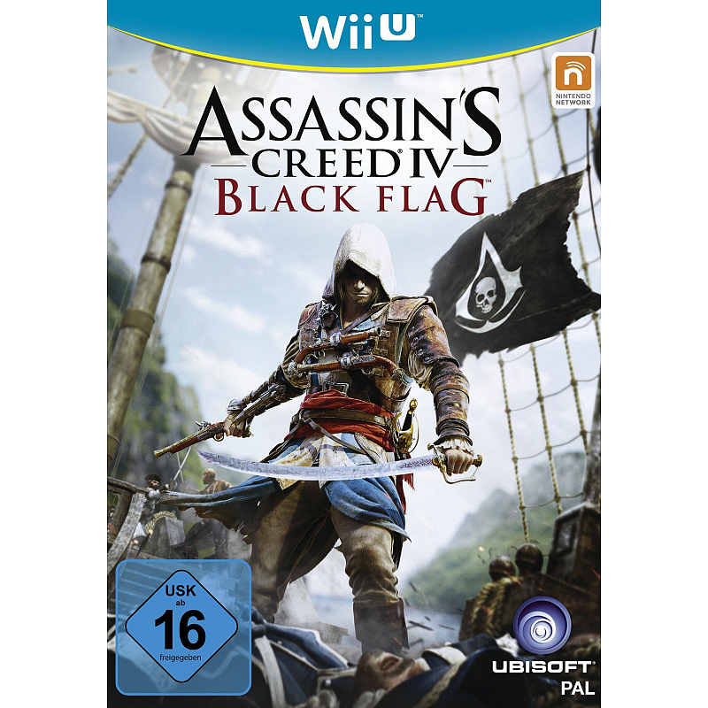 Ubisoft Assassin's Creed IV : Black Flag Reissue Deutsch, Englisch, Spanisch, Französisch, Italienisch, Portugiesisch, Russisch Wii U