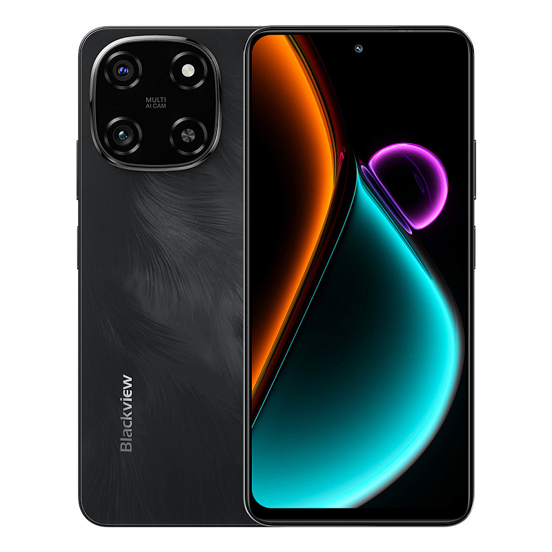 Blackview COLOR 6 16,9 cm (6.67") Dual-SIM Android 15 4G 8 GB 128 GB 5000 mAh Schwarz