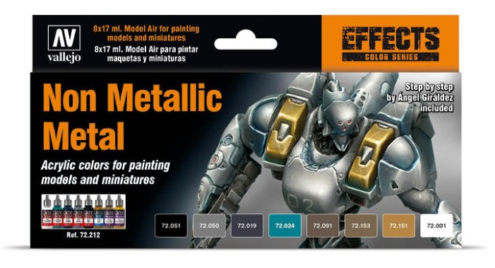 Vallejo Non Metallic Metal Acrylfarbe 17 ml Multi Flasche