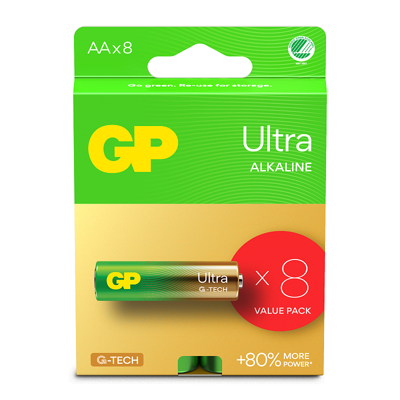 GP Batteries Ultra Alkaline GP15AU Einwegbatterie AA, LR06 Alkali