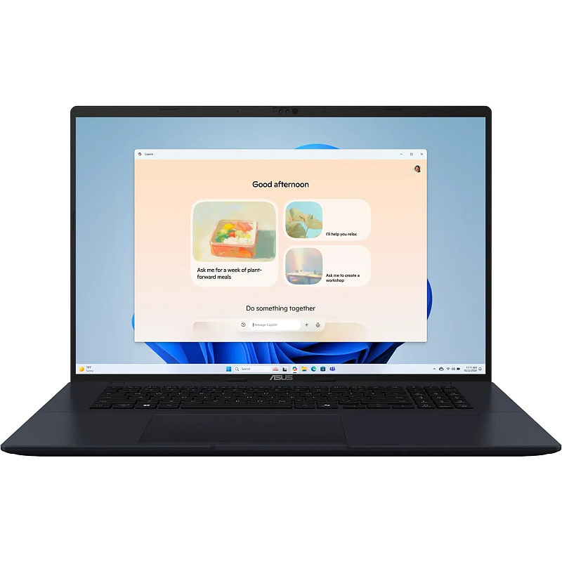 ASUS Vivobook 18 M1807HA AMD Ryzen™ 7 260 Laptop 46,7 cm (18.4") WUXGA 16 GB DDR5-SDRAM 1 TB SSD Wi-Fi 6 (802.11ax) Windows 11 Home Blau