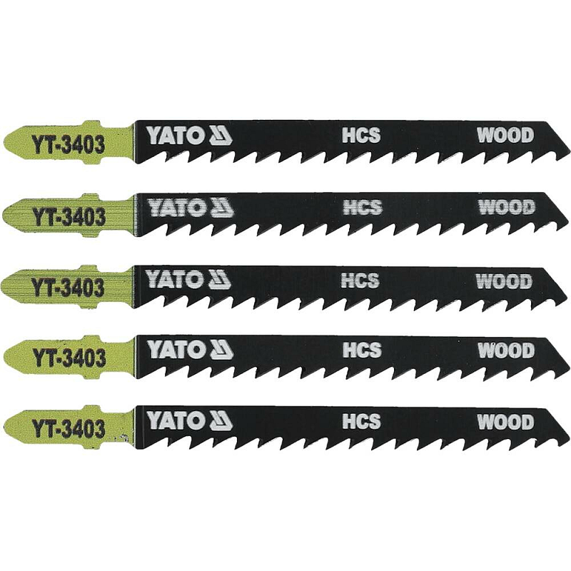 Yato YT-3403 Sägeblatt für Stichsägen, Laubsägen & elektrische Sägen 5 Stück(e)