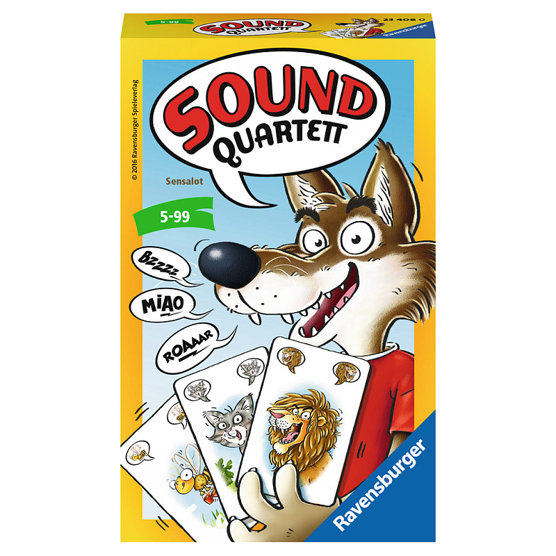 Ravensburger Sound Quartett Brettspiel Lernen