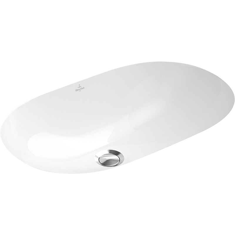 Villeroy & Boch 41626001 Waschbecken für Badezimmer Oval