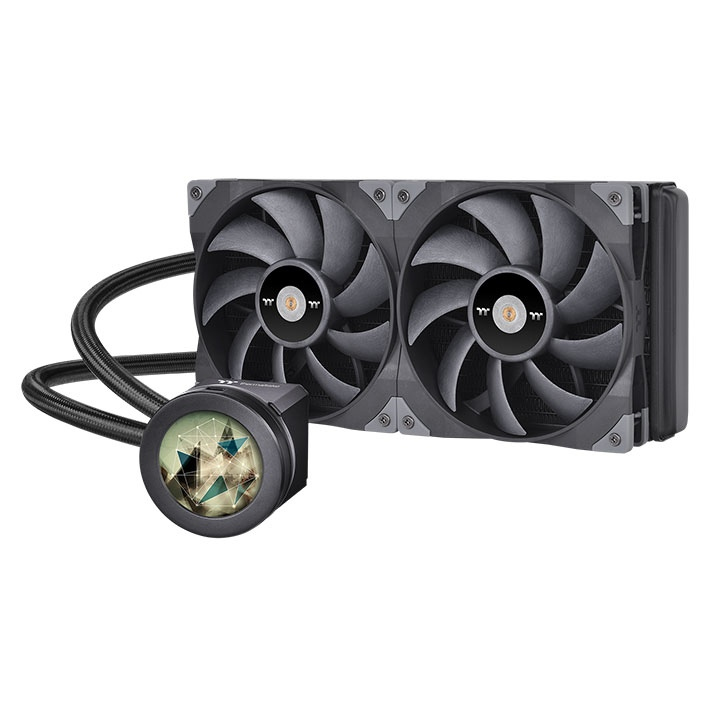 Thermaltake TT Toughliquid Ultra 280 Computergehäuse All-in-One-Flüssigkeitskühler Schwarz