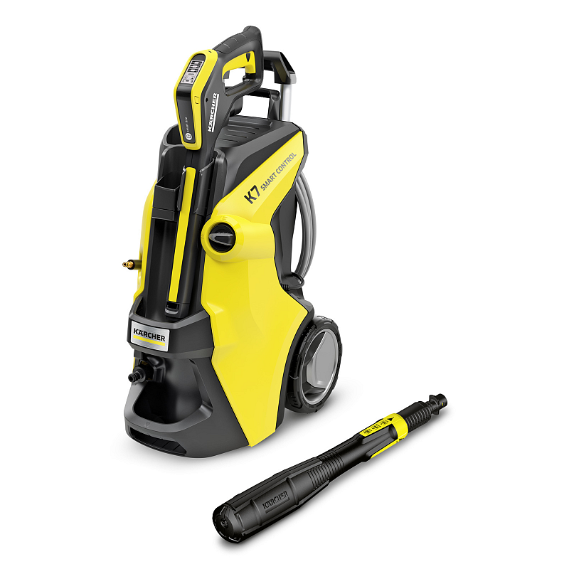 Kärcher K 7 Smart Control Flex Hochdruckreiniger Senkrecht Elektro 600 l/h Schwarz, Gelb