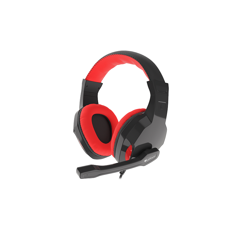 GENESIS Argon 110 Kopfhörer Kabelgebunden Kopfband Gaming Schwarz, Rot