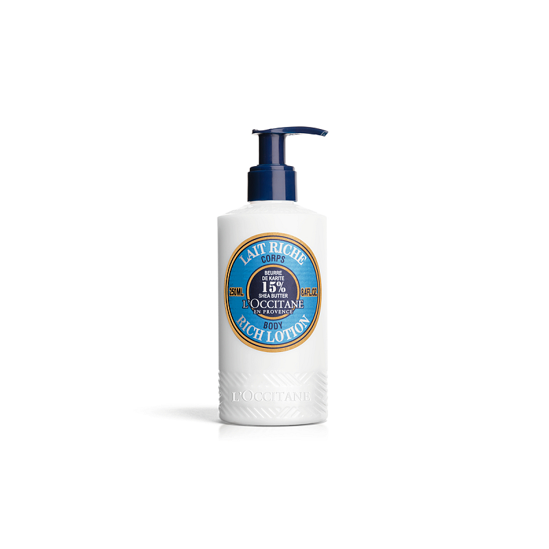 L'Occitane Shea Butter Rich 250 ml Lotion Unisex