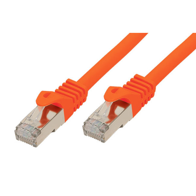 S/CONN maximum connectivity Cat. 7 S/FTP 7.5 m Netzwerkkabel Orange 7,5 m Cat7 S/FTP (S-STP)