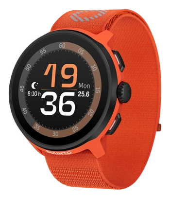 Suunto Run 3,35 cm (1.32") AMOLED 46 mm Digital 466 x 466 Pixel Touchscreen Schwarz, Orange GPS