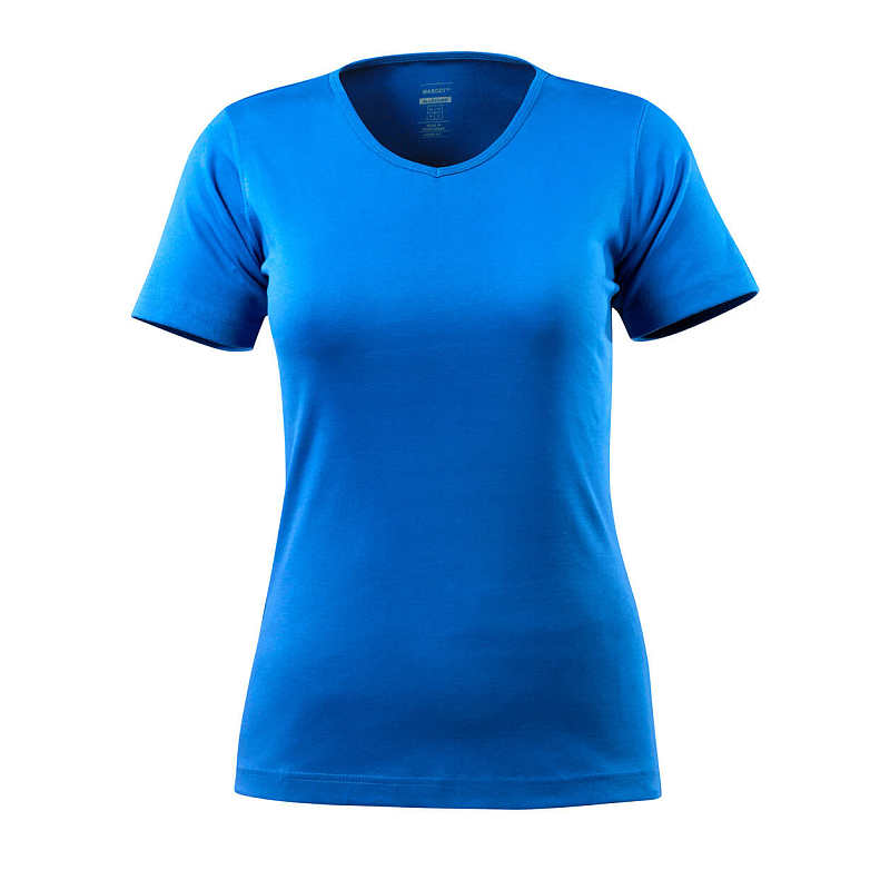 MASCOT Nice T-Shirt V-Ausschnitt Kurzärmel Baumwolle