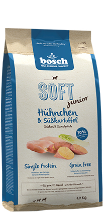bosch Tiernahrung SOFT Junior Hühnchen & Süßkartoffel 2.5kg