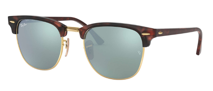 Ray-Ban CLUBMASTER FLASH LENSES Sonnenbrille Oval