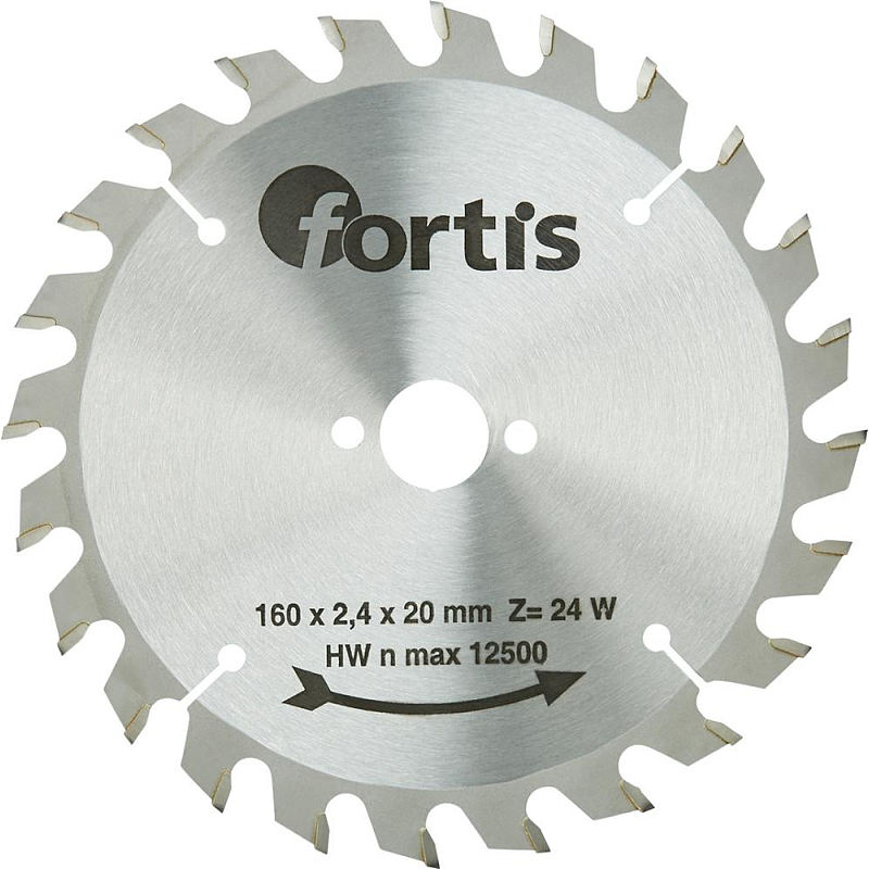Fortis 4317784784658 Kreissägeblatt 16 cm 1 Stück(e)