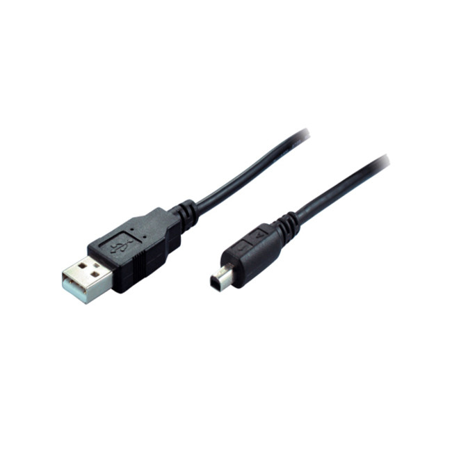 S/CONN maximum connectivity USB/Mini USB, 1 m USB Kabel USB 2.0 USB A Mini-USB B Grau