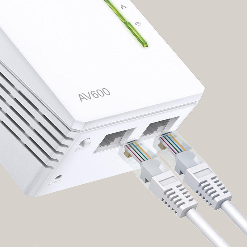TP-Link TL-WPA4220T KIT Netzwerk-Repeater Weiß 10, 100 Mbit/s