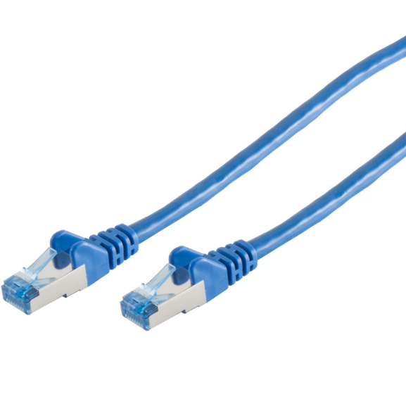 S/CONN maximum connectivity 75712-B Netzwerkkabel Blau 2 m Cat6a S/FTP (S-STP)