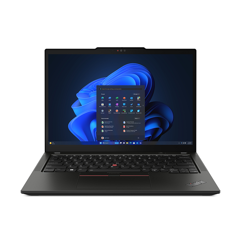 Lenovo ThinkPad X13 Gen 5 Intel Core Ultra 7 155U Laptop 33,8 cm (13.3") WUXGA 32 GB LPDDR5x-SDRAM 1 TB SSD Wi-Fi 6E (802.11ax) Windows 11 Pro Deutsch Schwarz