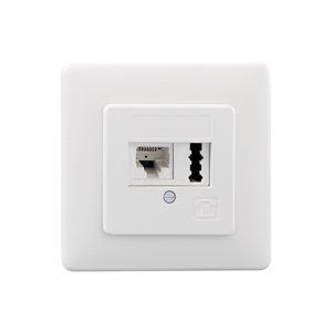 Rutenbeck 13311201 Steckdose RJ-45 Weiß