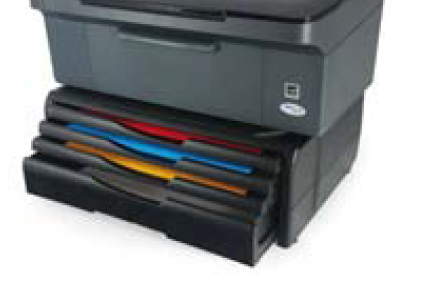 Exponent 44003 Druckerschrank Schwarz