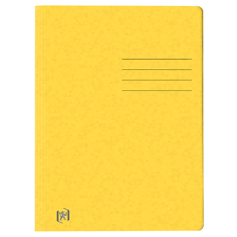 Oxford 400116207 Sammelmappe Karton Gelb A4